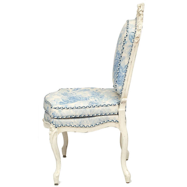 19th c. Victorian Upholstered Side Chair 2