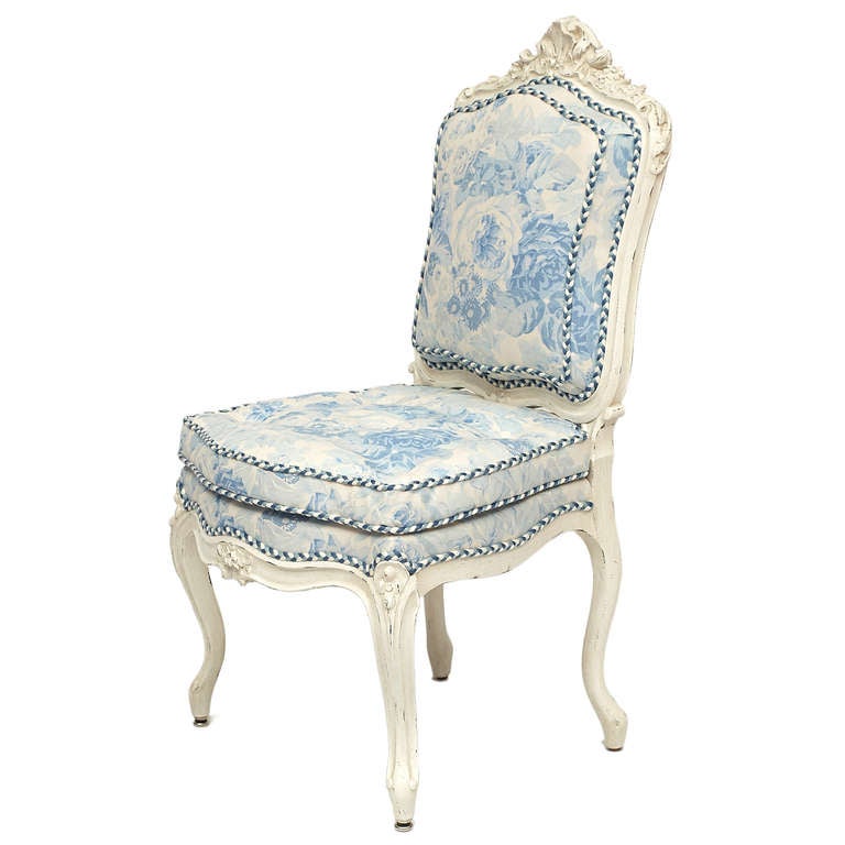 19th c. Victorian Upholstered Side Chair 3