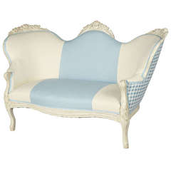 Diminutive Victorian Settee 2