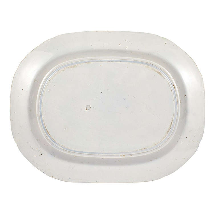 Willow Pattern Staffordshire Serving Platter