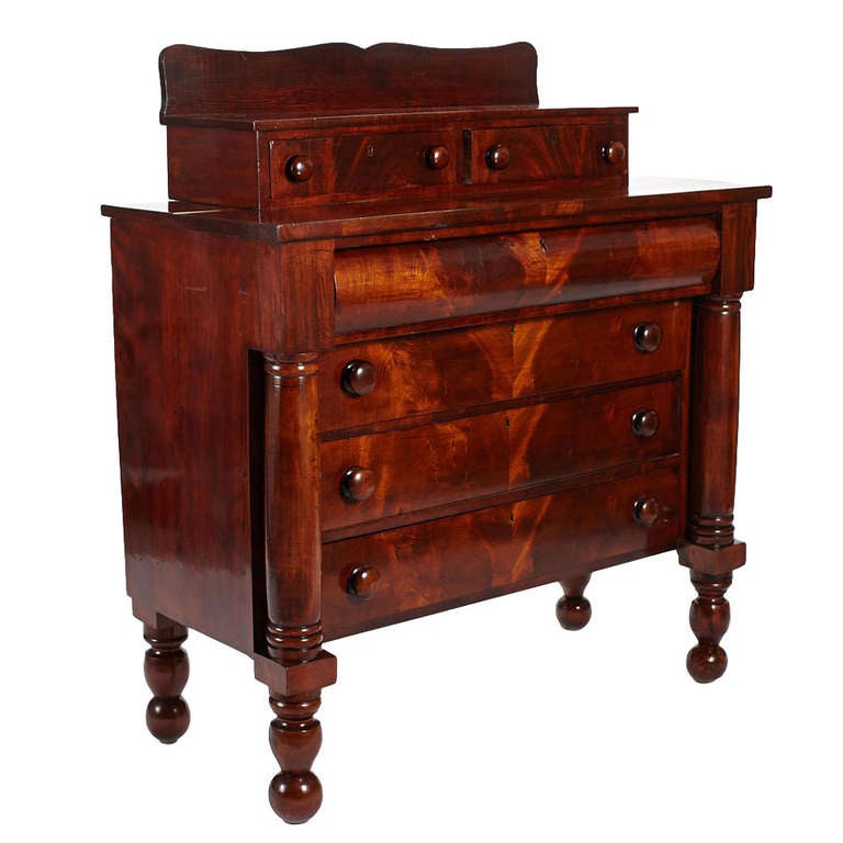 SixDrawer Antique Empire Chest at 1stdibs