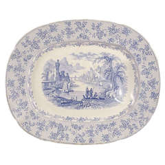 Large Well and Tree Transfer-Ware Platter