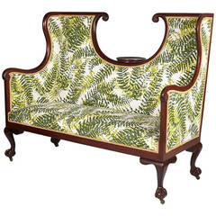 English Edwardian Hall Bench