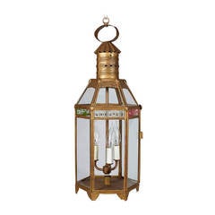 19th Century Continental Hanging Lantern