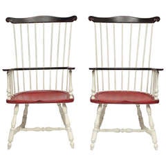 'Anthony Baratta Exclusive' D.R.DIMES Comb-Back Windsor Chairs