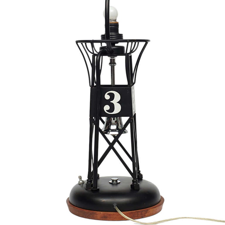 20th Century Buoy Marker Lamp