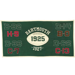 Dartmouth College Felt Football Banner