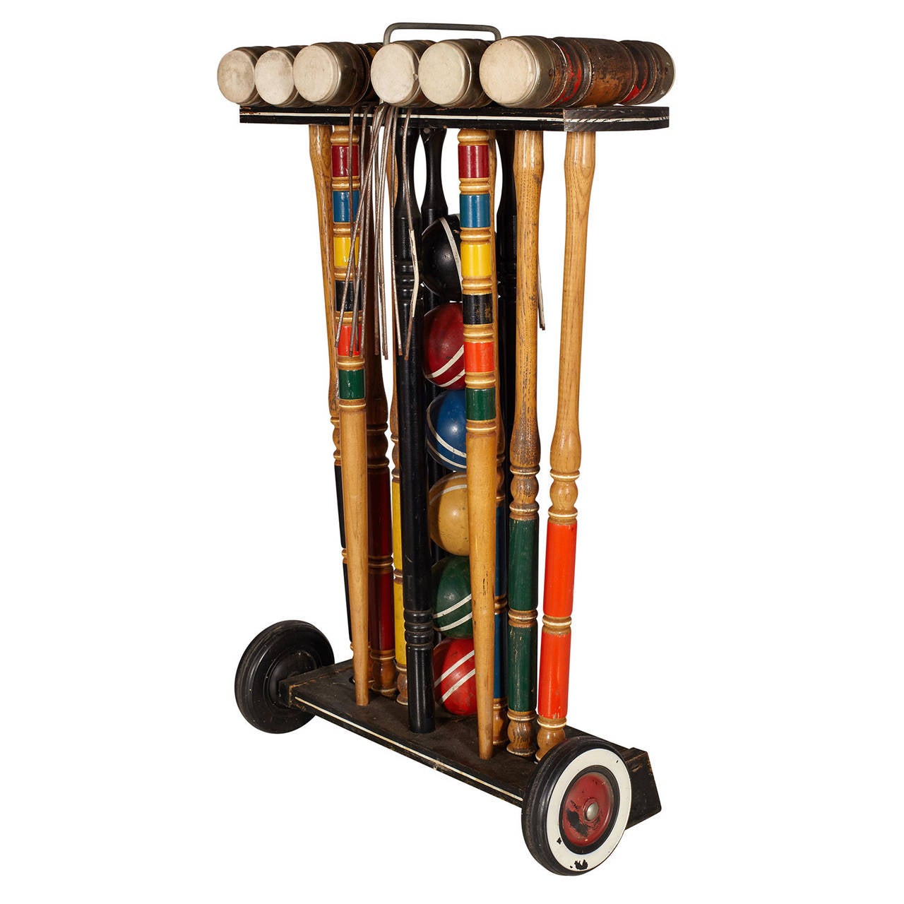 old fashioned croquet set
