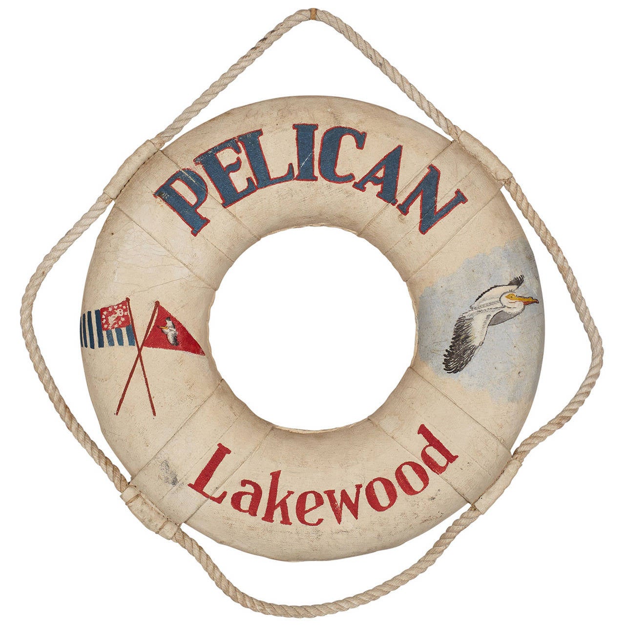 Vintage Life Preserver at 1stdibs