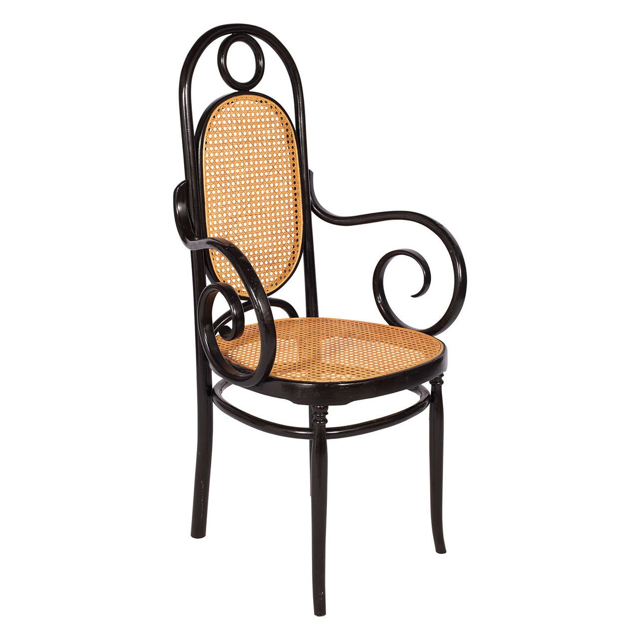 European Set of Six Josef Hoffmann Dining Chairs