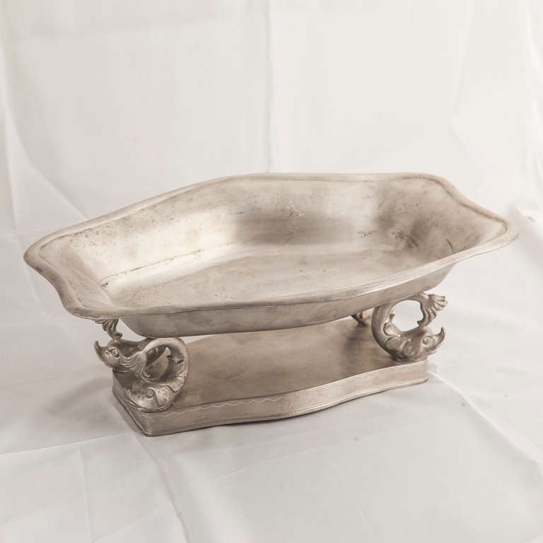 Swedish Svenskt Tenn Bowl, Pewter, Sweden, 1926