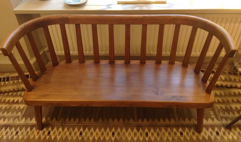 Axel Einar Hjorth Pine Bench, 1930s