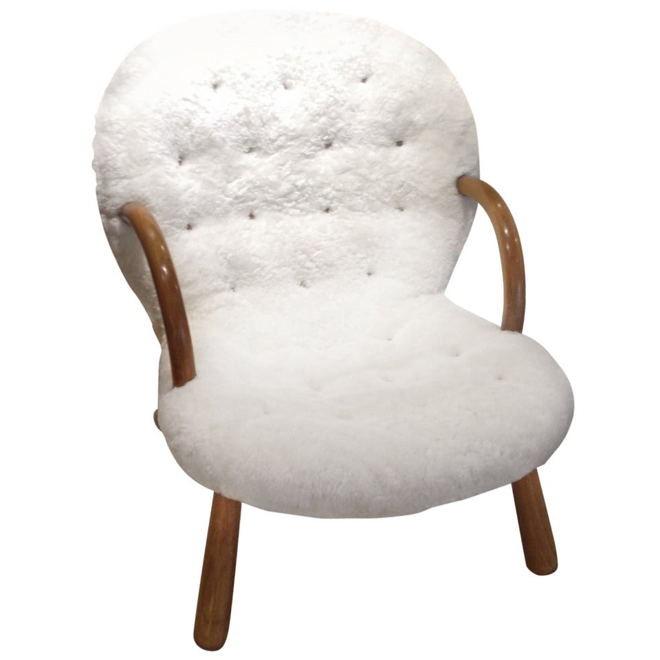 Philip Arctander's "Clam chair" For Sale