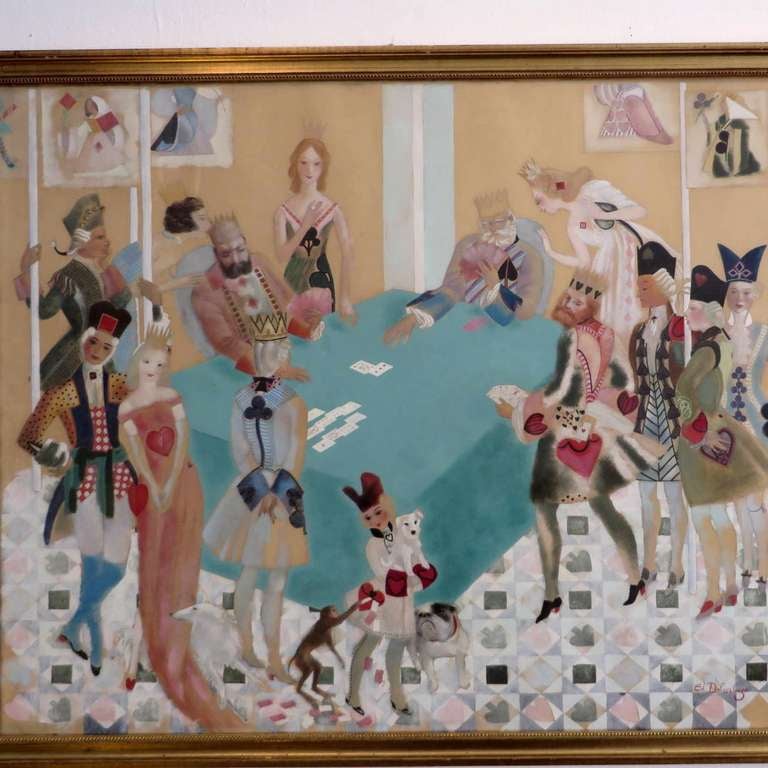 Stage Design By Edmond Delescluze Belgium 1930's