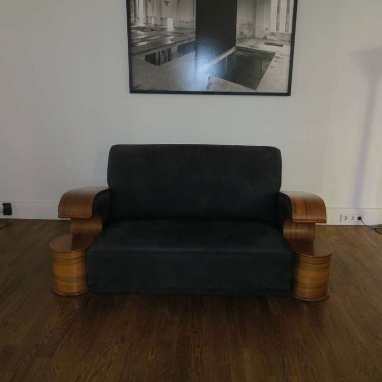 South African Closing SALE - Extravagant Sofa from South Africa, 1930`s For Sale