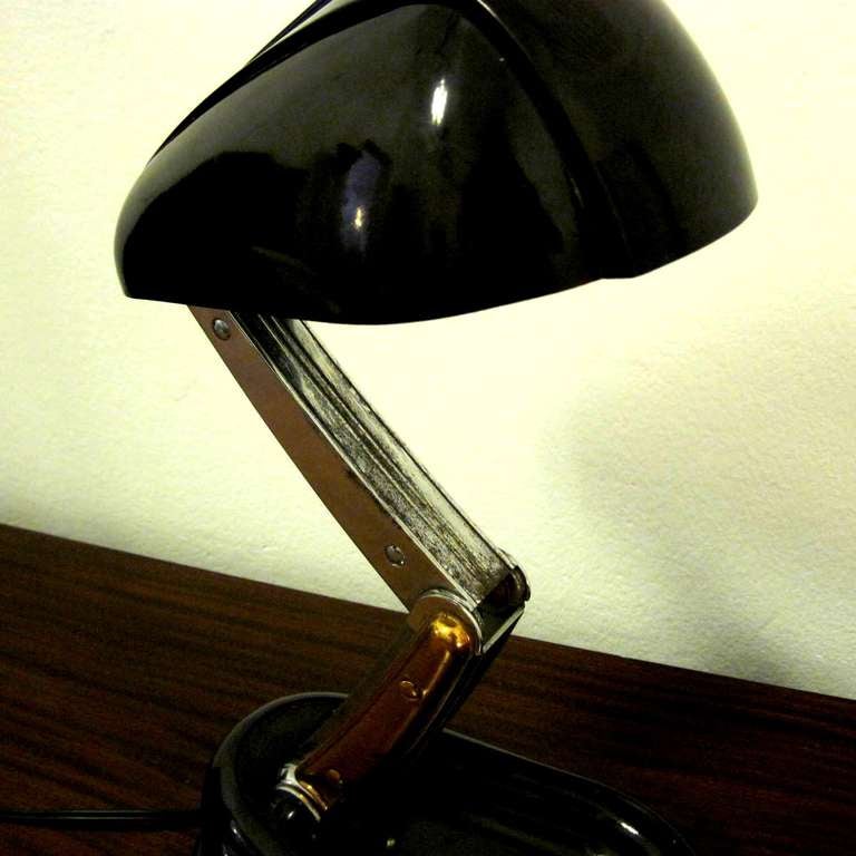 The Famous Bakelite Desk Lamp Bolide by Jumo France 1945 3