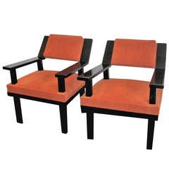 Closing SALE - Extraordinary Pair of Armchairs, Germany 1930