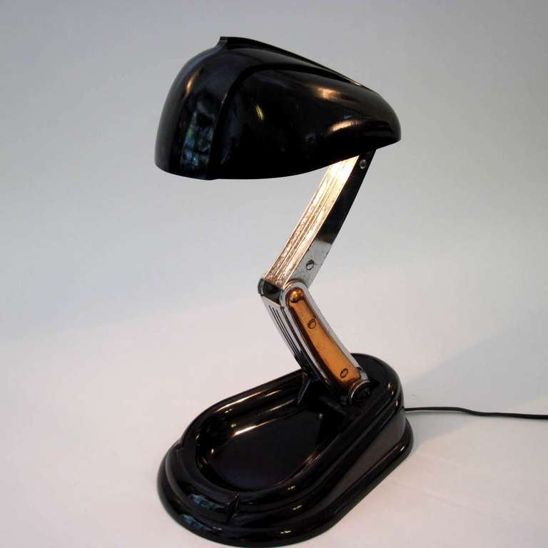 The Famous Bakelite Desk Lamp Bolide by Jumo France 1945 4
