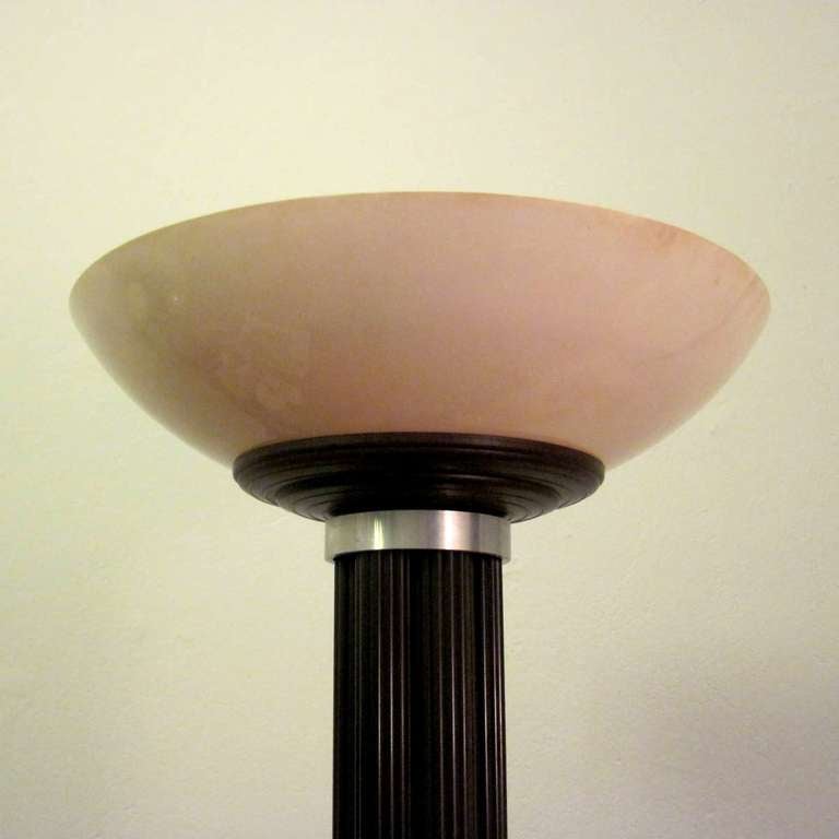 British Closing SALE - Original Art Deco Bakelite Floor Lamp England 1930's For Sale