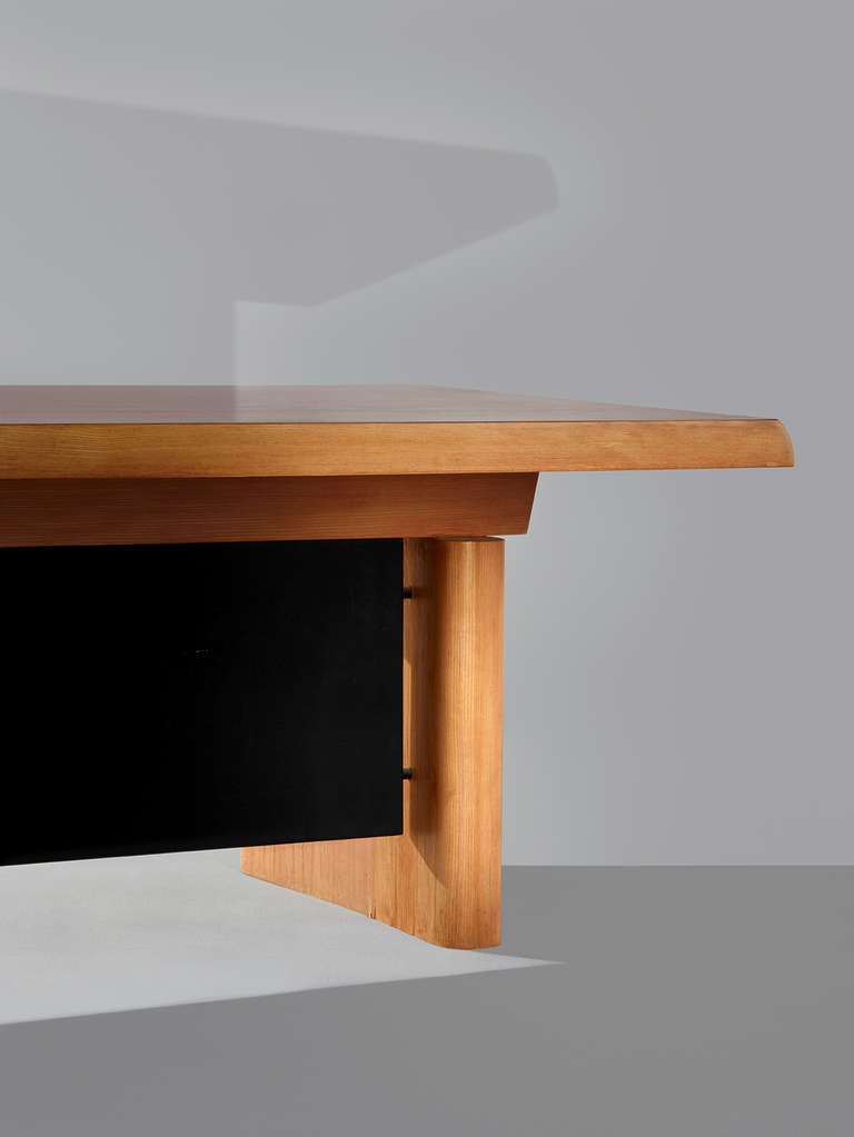 Mid-20th Century Large desk, 1954 by Charlotte Perriand