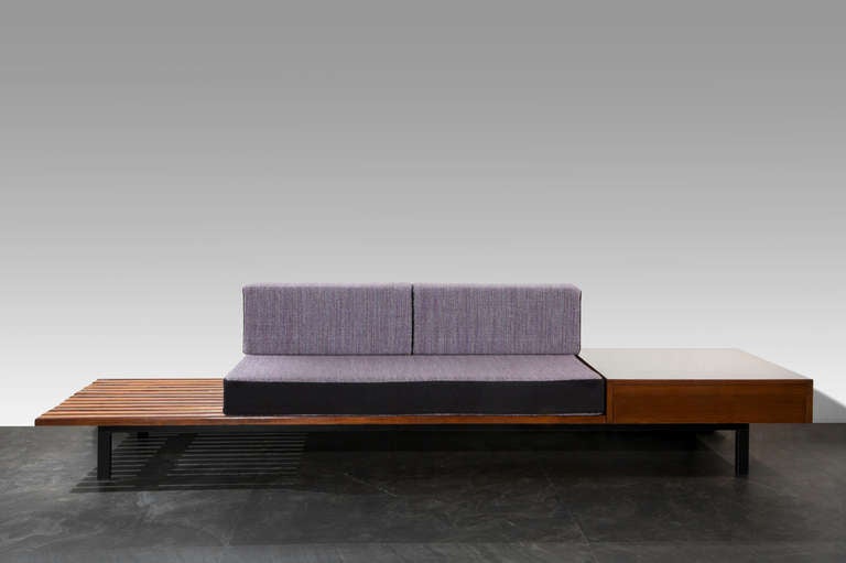 Charlotte Perriand, Bench with box, 1961