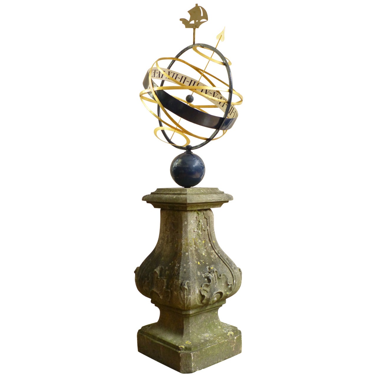 18th Century Armillary Sundial