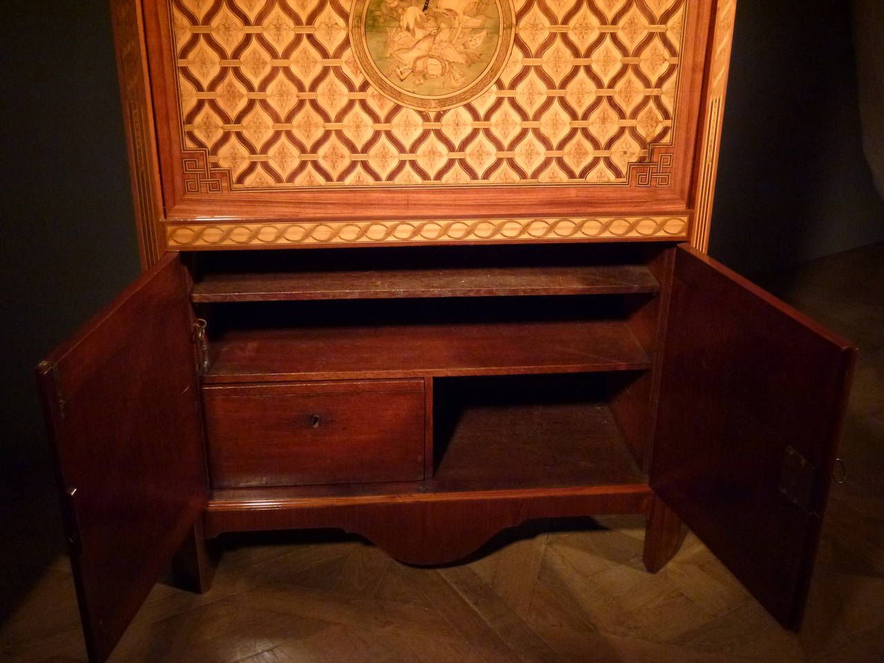 Secretaire à Abattant holandés, finales del siglo XVIII en Excelente estado para la venta en Hilversum, NL
