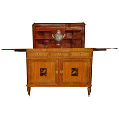 Used A fine Dutch Louis XVI sideboard or "klapbuffet"