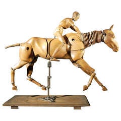 Articulated Artist Model of a Horse and Rider