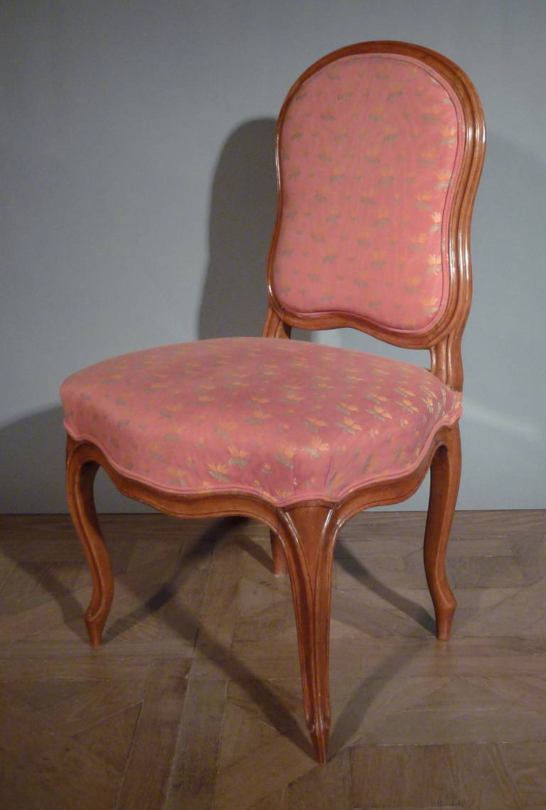 Set of Ten French Louis XV Chairs For Sale 2