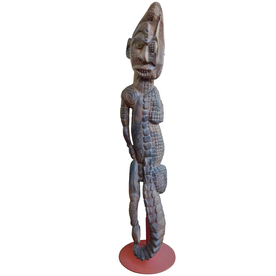 Large Decorative Papua New Guinea Sculpture