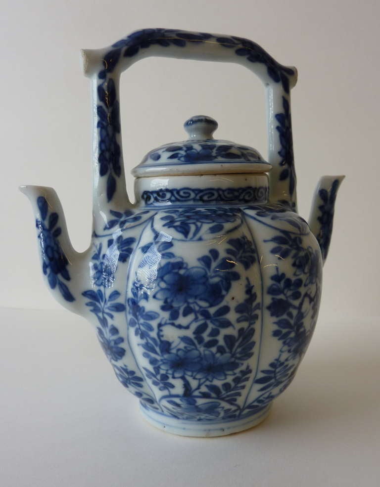 double spout teapot