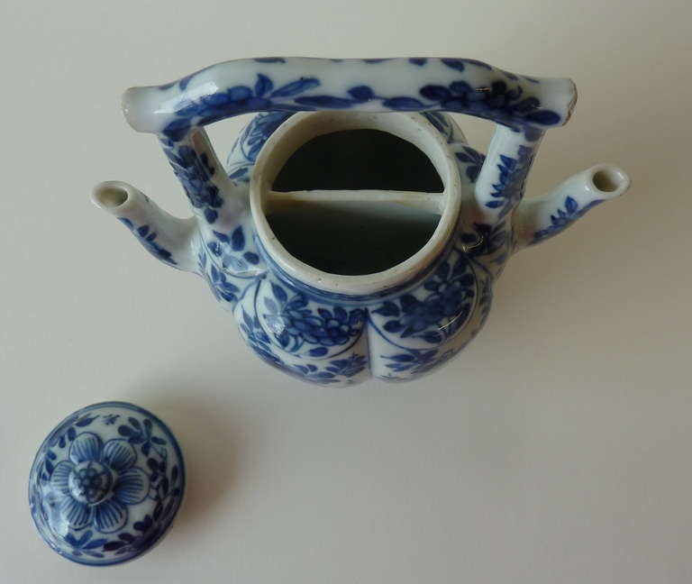 two spouted teapot