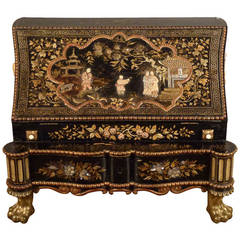 Dutch Lacquer Table Secretary