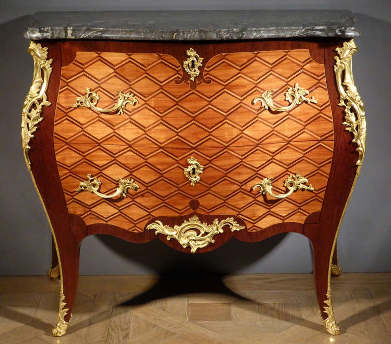 A fine Dutch Louis XV Commode