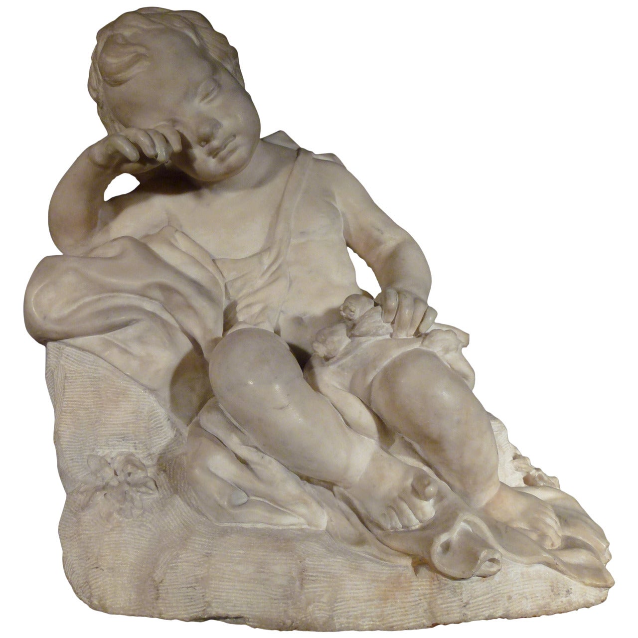 Figure of a Putto, Seated For Sale