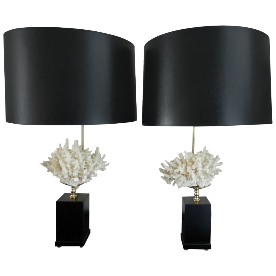 Pair of Imposing French Table Lamps For Sale