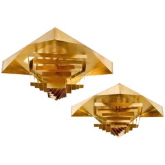 Pair of Plafonnier Lamps by Hans Agne Jakobsson