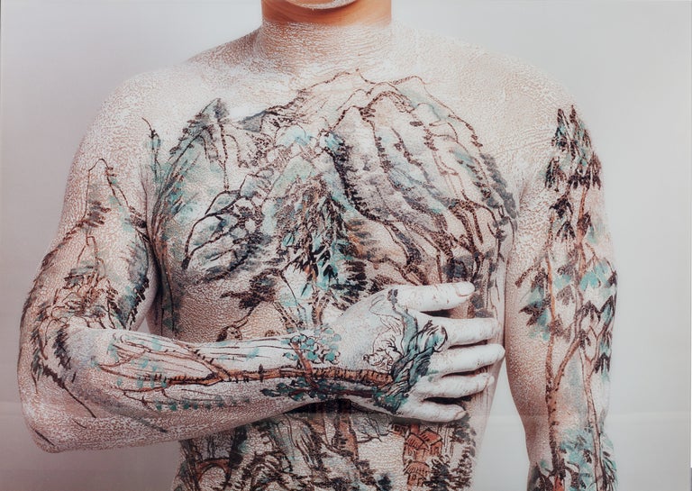 Chinese Shan-Shui Tattoo No 2 by Huang Yan For Sale at 1stdibs