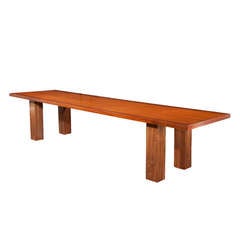 Large dining table by Roberto Poggi