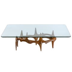 Exceptional Bronze Coffee Table By Victor Roman 