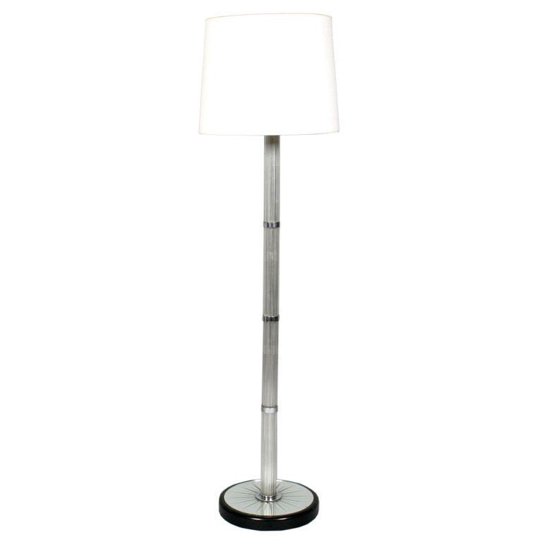 ORE International 8326F Contemporary Metal Floor Lamp 