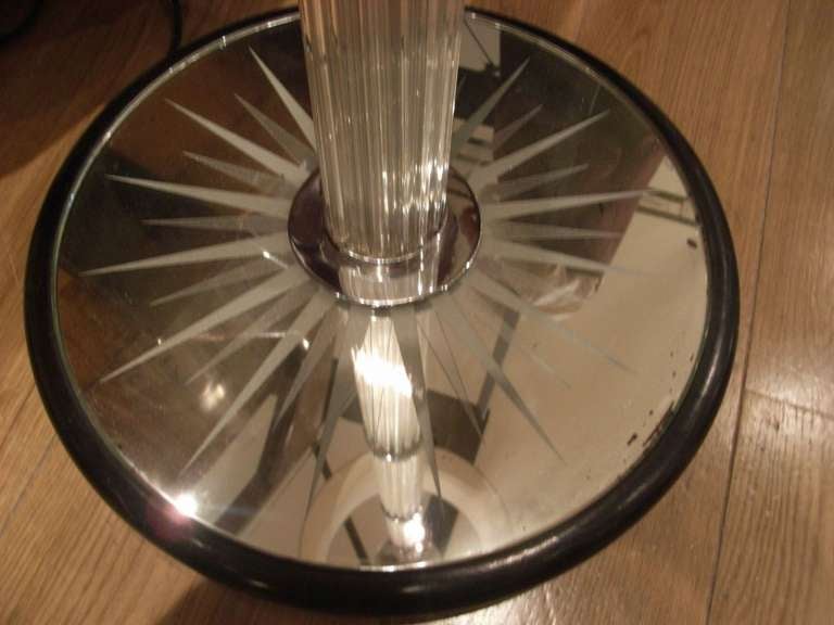 Italian Mid Century  Floor Lamp by Brusotti For Sale