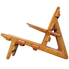 1949 Original Hunting Chair design Borge Mogensen Handmade by Erhard Rasmussen