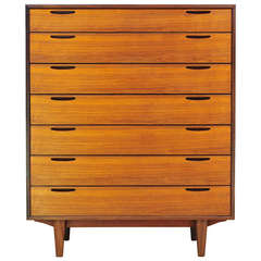 Ib Kofod Larsen (Attrd.) Clausen for Brande Mobelfabrik Teak Dresser