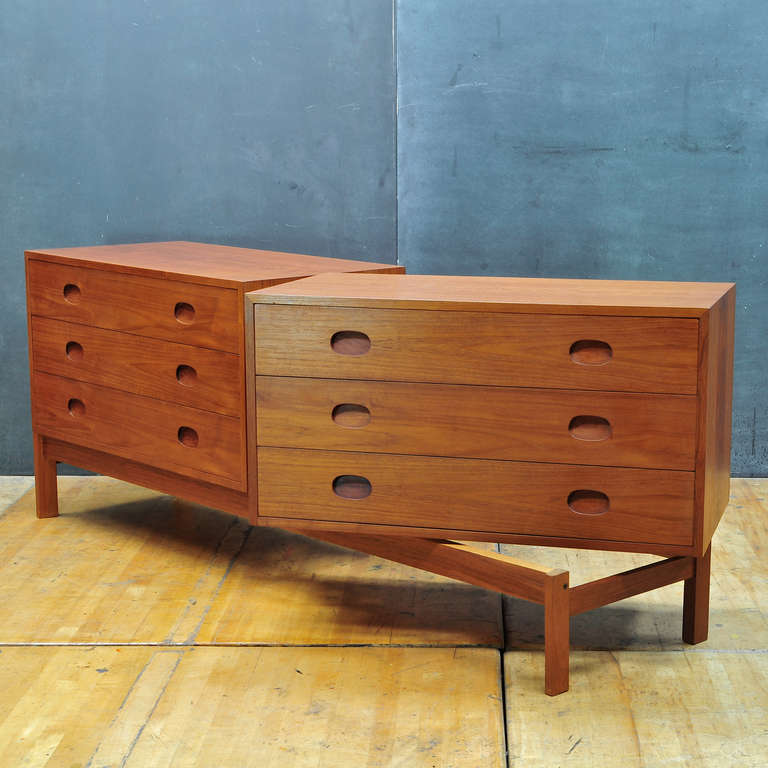 danish modern chest of drawers