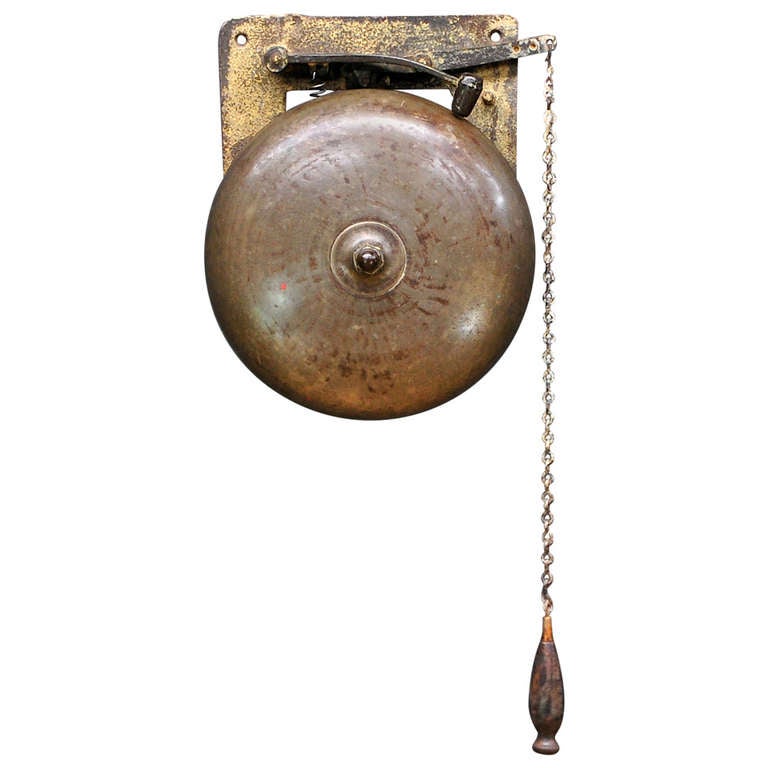 1920's Vintage Brass Boxing Ring Bell