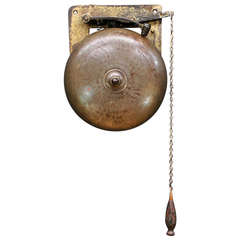 1920's Antique Brass Boxing Ring Bell