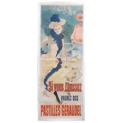 Antique Pastilles Geraudel Poster by Cheret