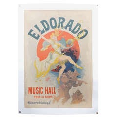 Vintage Eldorado Poster by Cheret